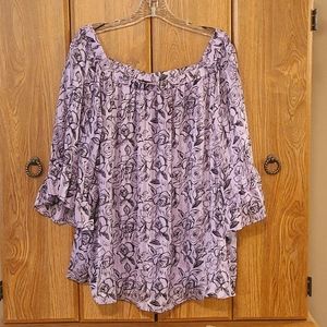 Sara Michelle Lavender Blouse